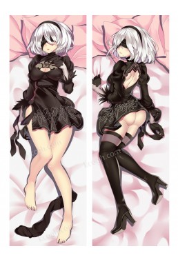 2B - Nier Automata Anime Dakimakura Japanese Hugging Body Pillow Cover