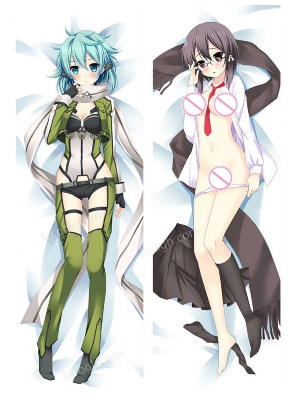 Sinon - Sword Art Online Hugging body anime cuddle pillowcovers