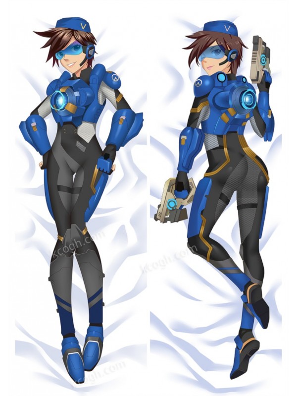 Tracer - Overwatch Japanese character body dakimakura pillow cover