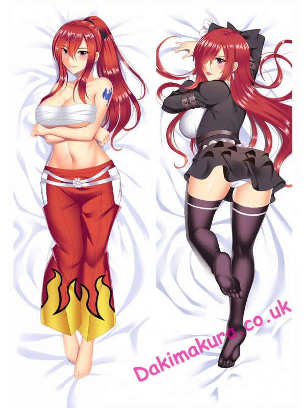 Erza Scarlet - Fairy Tail Hugging body anime cuddle pillowcovers