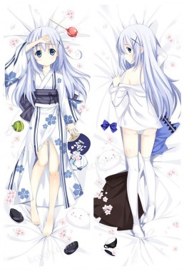 Chino Kafu - Is the Order a Rabbit Dakimakura Japanese Hug Body Pillow Cover