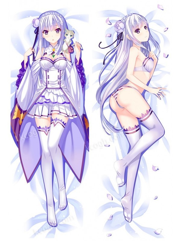 Emilia - Re Zero Full body waifu japanese anime pillowcases