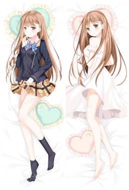 Fujinomiya Neko Anime Dakimakura Japanese Love Body Pillow Cover