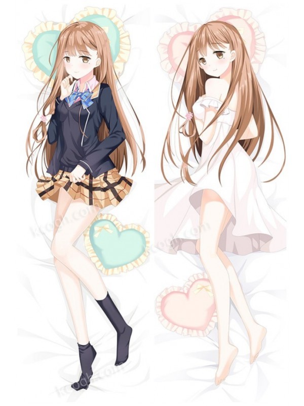 Fujinomiya Neko Anime Dakimakura Japanese Love Body Pillow Cover