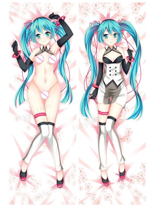 Hatsune Miku - Vocaloid Japanese character body dakimakura pillow cover