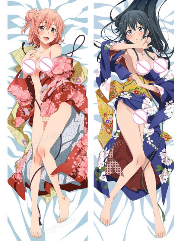 Hayami Saori and Touyama Nao-Oregairu Japanese Hugging Body PillowCase