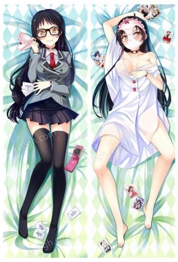 Kajo Ayame Anime Dakimakura Japanese Hugging Body Pillow Covers