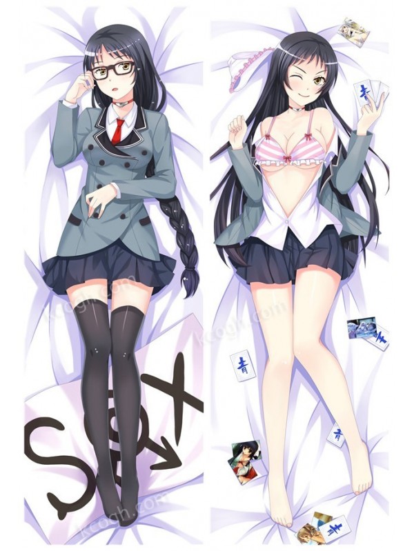 Kajo Ayame Japanese big anime hugging pillow case