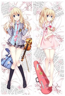 Miyazono Kaori-Your Lie in April Full body waifu japanese anime pillowcases