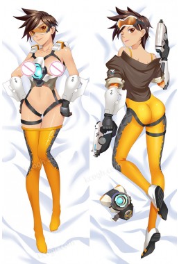 Tracer - Overwatch Japanese character body dakimakura pillow cover