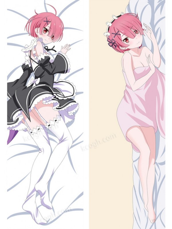 Ram - Re:Zero Anime Dakimakura Japanese Hugging Body Pillow Cover