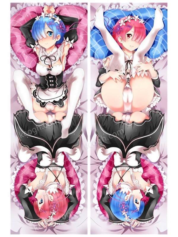 Ram and Rem - Re Zero Dakimakura 3d pillow japanese anime pillow case