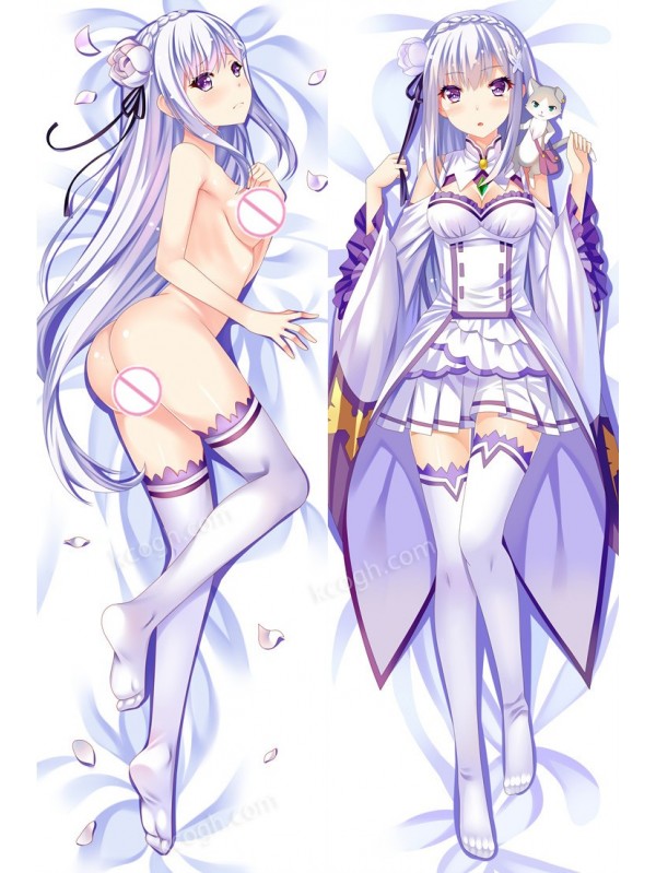 Emilia - Re:Zero Japanese hug dakimakura pillow case online