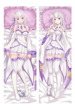 Emilia - Re:Zero Hugging body anime cuddle pillow covers