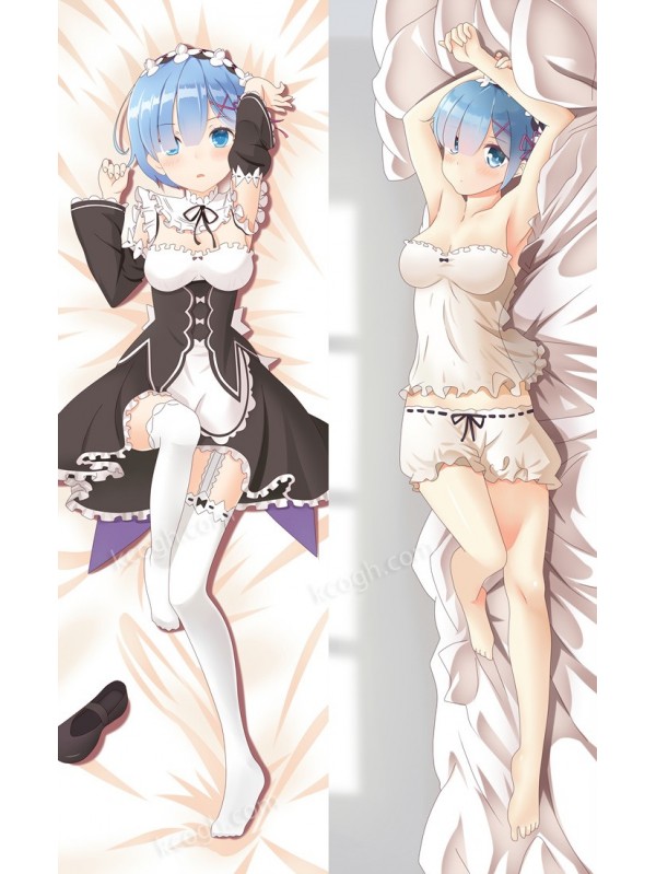 Rem - Re:Zero Anime Dakimakura Japanese Hugging Body Pillow Cover