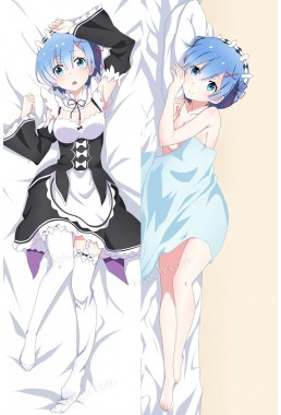 Rem - Re:Zero Japanese Hug Body Pillow Cover