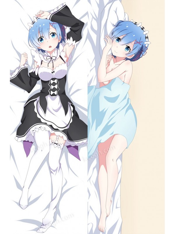 Rem - Re:Zero Japanese Hug Body Pillow Cover