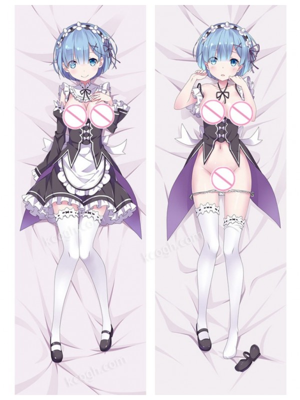 Rem - Re:Zero Dakimakura Japanese Love Body Pillow Cover