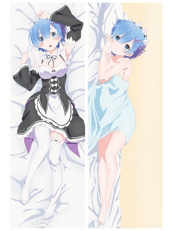 Rem - Re Zero Dakimakura Japanese Hug Body Pillow Cover