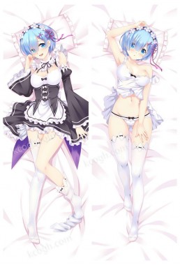 Rem - Re Zero Dakimakura Japanese Love Body Pillow Cover