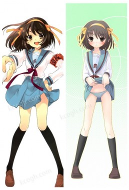 SUZUMIYA HARUHI NO YUUUTSU Dakimakura Japanese Hug Body Pillow Cover