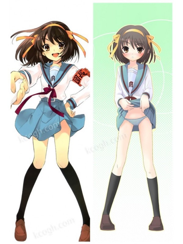 SUZUMIYA HARUHI NO YUUUTSU Dakimakura Japanese Hug Body Pillow Cover