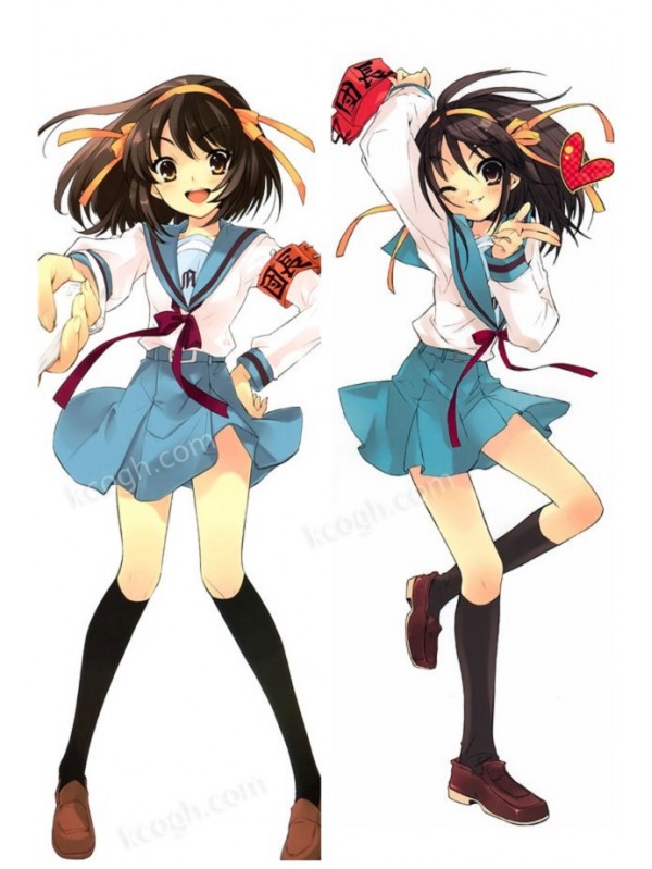 SUZUMIYA HARUHI NO YUUUTSU Dakimakura Japanese Hugging Body Pillow Cover