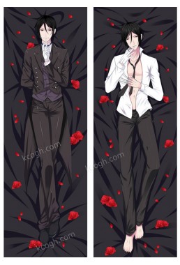 Sebastian Michaelis - Kuroshitsuji Anime Dakimakura Japanese Hug Body Pillow Case