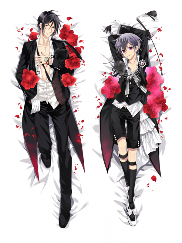 Sebastian Michaelis Dakimakura Japanese Hug Body Pillow Cover