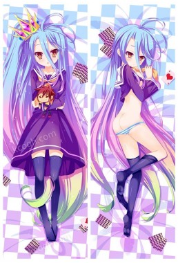 Shiro - NO GAME NO LIFE Japanese character body dakimakura pillow cover