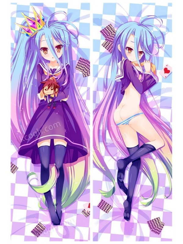 Shiro - NO GAME NO LIFE Japanese character body dakimakura pillow cover