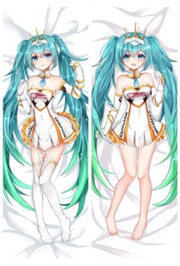 Snow-Hatsune Miku - Vocaloid Anime Dakimakura Japanese Hug Body Pillow Cover