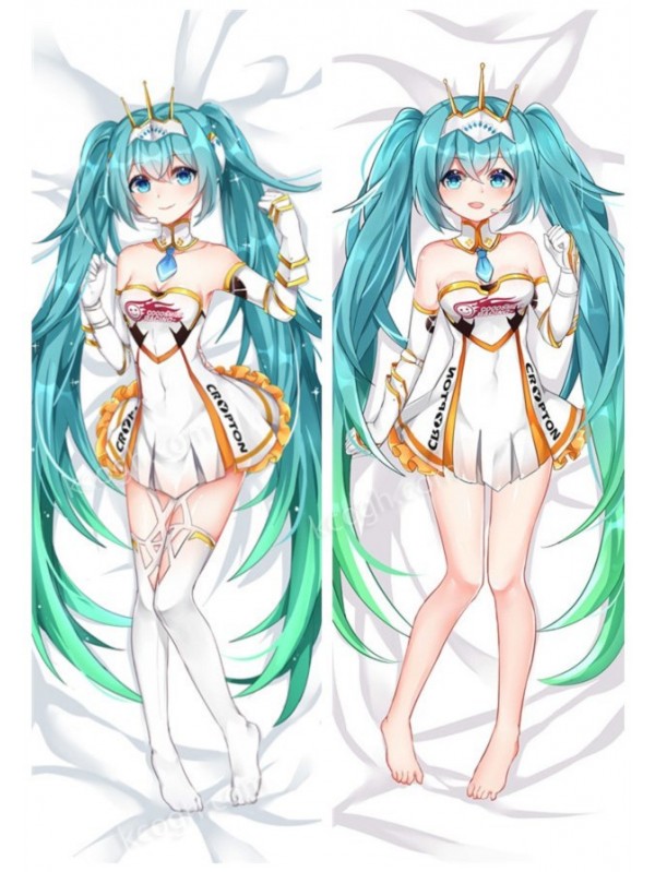 Snow-Hatsune Miku - Vocaloid Anime Dakimakura Japanese Hug Body Pillow Cover