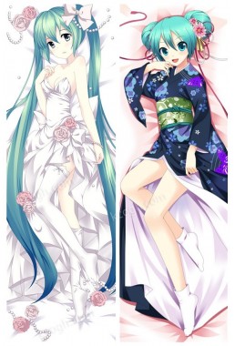 Snow-Hatsune Miku - Vocaloid Anime Dakimakura Japanese Hugging Body Pillow Cover