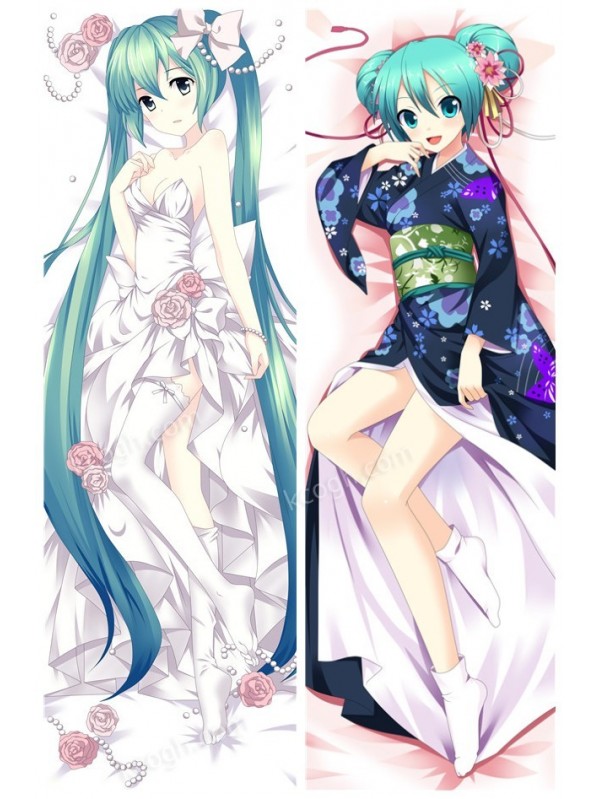 Snow-Hatsune Miku - Vocaloid Anime Dakimakura Japanese Hugging Body Pillow Cover