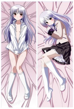 Tachibana Kanade -Angel Beats Dakimakura Japanese Love Body Pillow Cover