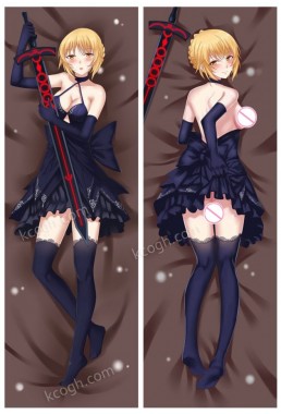 Saber Japanese big anime hugging pillow case