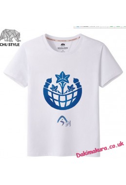 White - Touken Ranbu Online Men Anime T-shirts