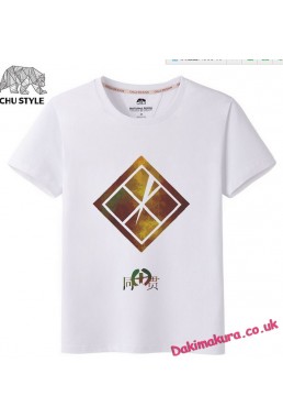 White - Touken Ranbu Online Men Anime T-shirts