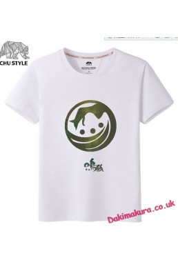 White - Touken Ranbu Online Men Anime T-shirts