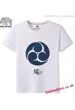 White - Touken Ranbu Online Men Anime T-shirts