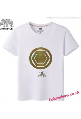 White - Touken Ranbu Online Men Anime T-shirts