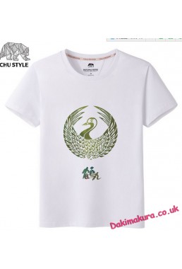 White - Touken Ranbu Online Men Anime T-shirts