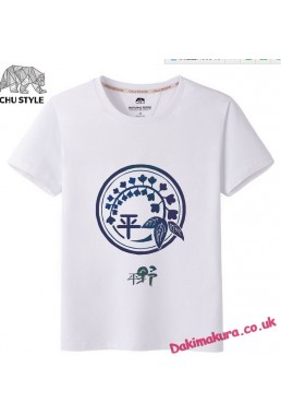 White - Touken Ranbu Online Men Anime T-shirts