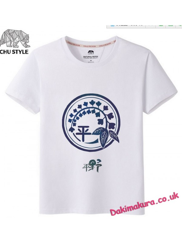 White - Touken Ranbu Online Men Anime T-shirts