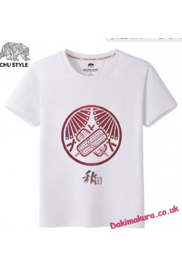 White - Touken Ranbu Online Men Anime T-shirts