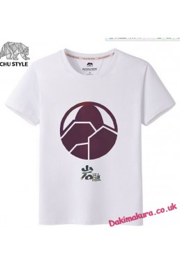 White - Touken Ranbu Online Men Anime T-shirts