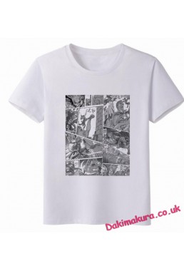 Attack on Titan White Men Anime T-shirts