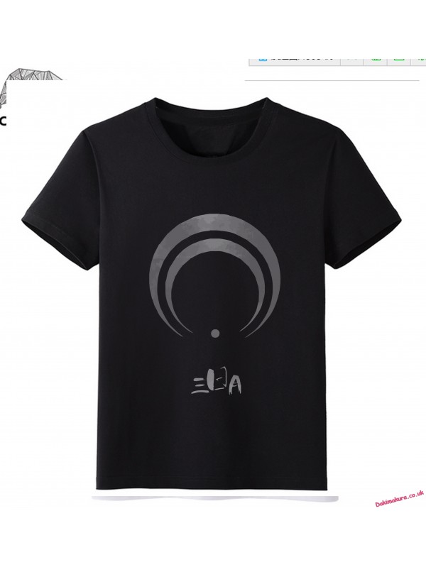 Black - Touken Ranbu Online Men Anime Fashion T-shirts