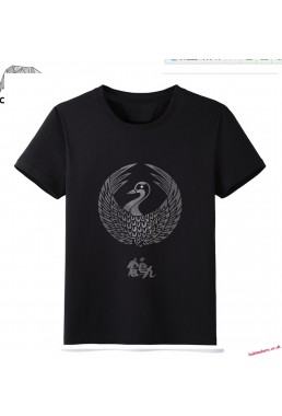 Black - Touken Ranbu Online Men Anime Fashion T-shirts